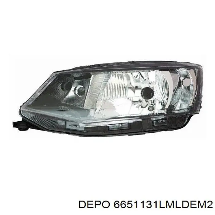 7629961 VAN Wezel Reflektor lewy