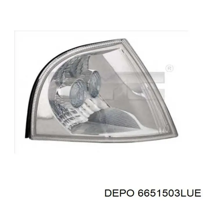 Kierunkowskaz lewy Depo/Loro/Abakus 6651503LUE cena, od 21,18 USD