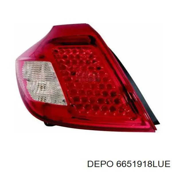 6651918LUE Depo/Loro/Abakus Lampa zespolona tylna lewa