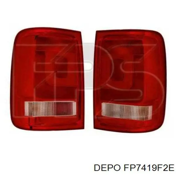 Lampa zespolona tylna prawa Volkswagen AMAROK (2H)