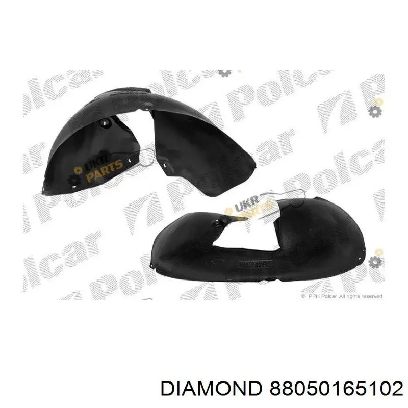 88050165102 Diamond/DPA Nadkole błotnika przedniego lewe tylne