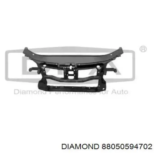 88050594702 Diamond/DPA Osłona chłodnicy kompletna (panel mocowania reflektorów)