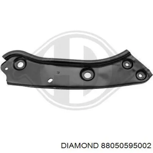 88050595002 Diamond/DPA Osłona chłodnicy kompletna (panel mocowania reflektorów)
