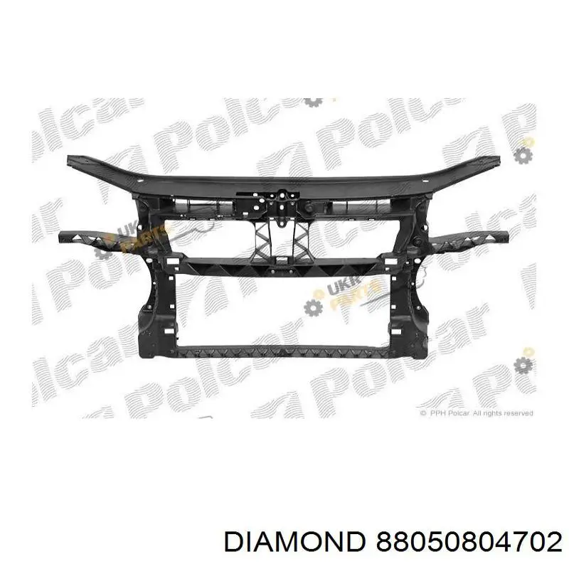 Osłona chłodnicy kompletna (panel mocowania reflektorów) Diamond/DPA 88050804702 cena, od 112,23 USD