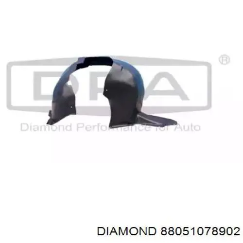 Nadkole błotnika przedniego lewe Diamond/DPA 88051078902 cena, od 27,03 USD