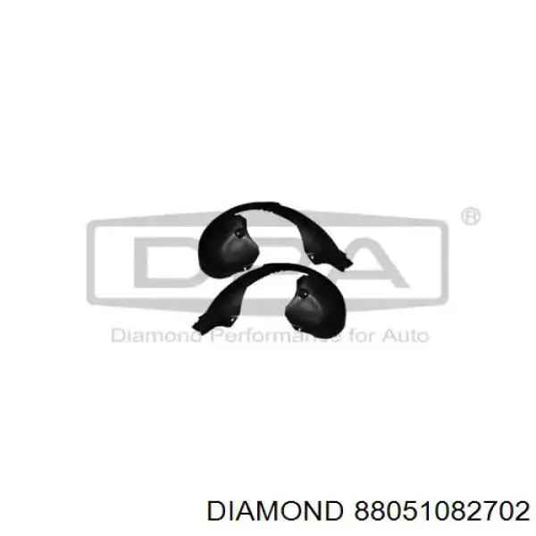 88051082702 Diamond/DPA Nadkole błotnika przedniego prawe