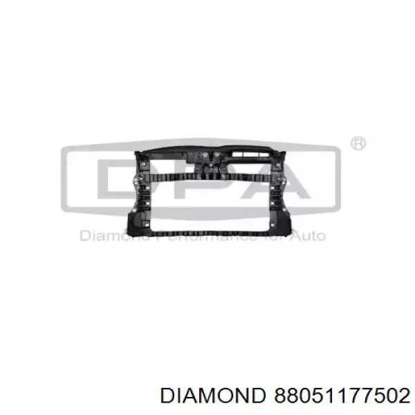 Osłona chłodnicy kompletna (panel mocowania reflektorów) VAG 5K0805588F cena, od 57,91 USD
