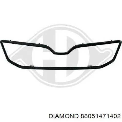 Osłona chłodnicy kompletna (panel mocowania reflektorów) Diamond/DPA 88051471402 cena, od 93,88 USD