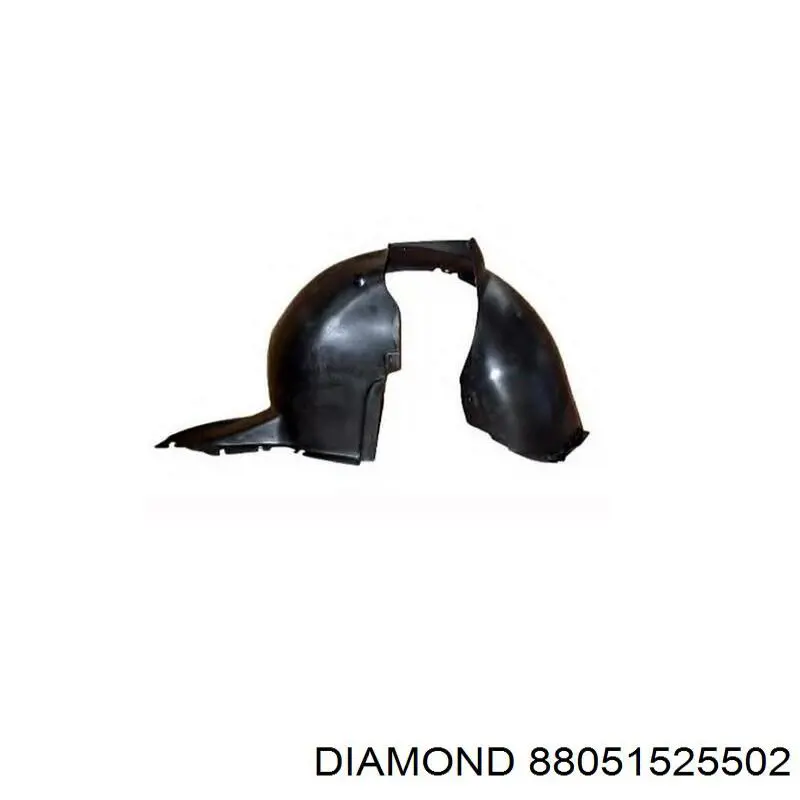 88051525502 Diamond/DPA Nadkole błotnika przedniego lewe