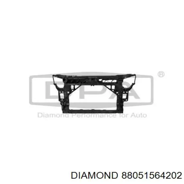 Osłona chłodnicy kompletna (panel mocowania reflektorów) VAG 6J0805588AE cena, od 116,15 USD