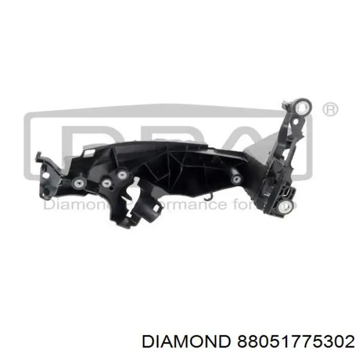 88051775302 Diamond/DPA Wsponik (adapter) mocowania reflektora przedniego lewego