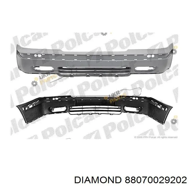 Zderzak przedni Diamond/DPA 88070029202 cena, od 74,91 USD