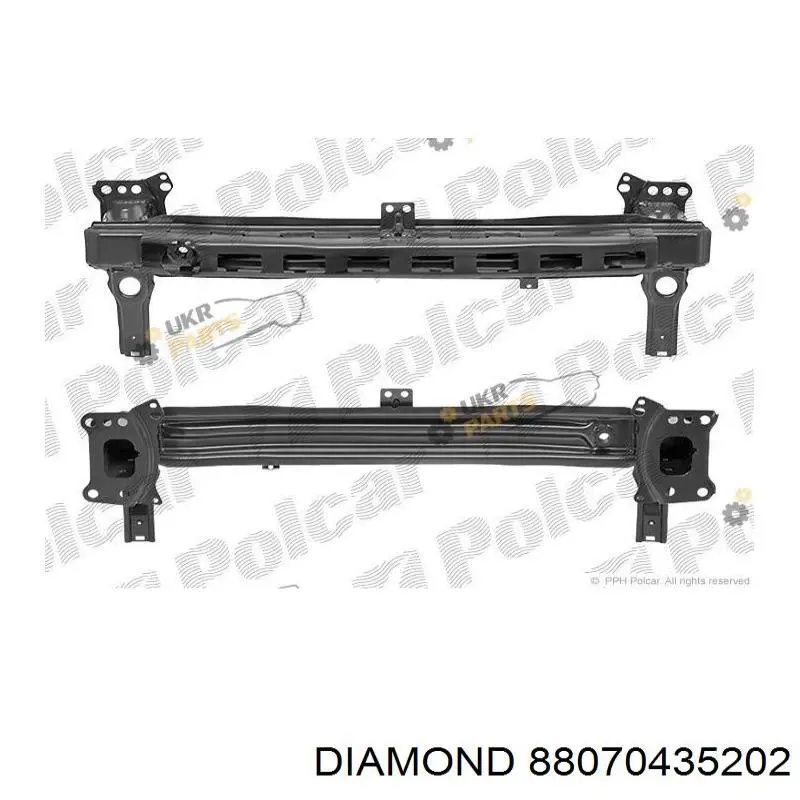 Wzmocnienie zderzaka przedniego Starline KH9534940 cena, od 64,80 USD