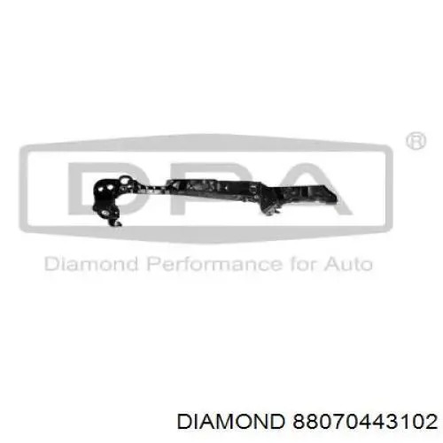 88070443102 Diamond/DPA Wspornik osłony chłodnicy górny