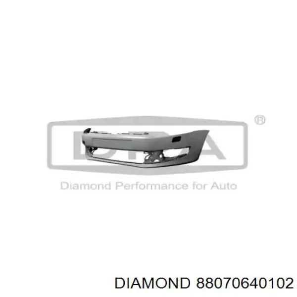 Zderzak przedni do Volkswagen Polo V RUS 602, 604, 612, 614