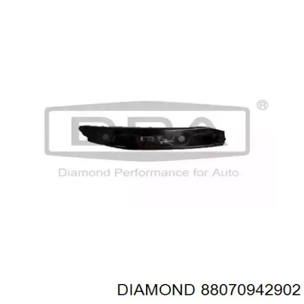 88070942902 Diamond/DPA prowadnica zderzaka przedniego prawa