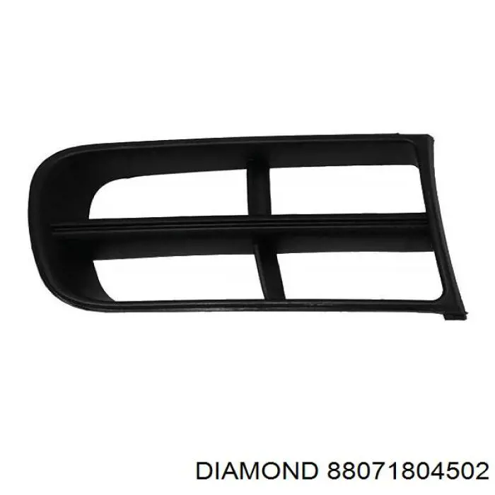 Zaślepka (kratka) lamp przeciwmgielnych zderzaka przedniego prawa Diamond/DPA 88071804502 cena, od 6,82 USD