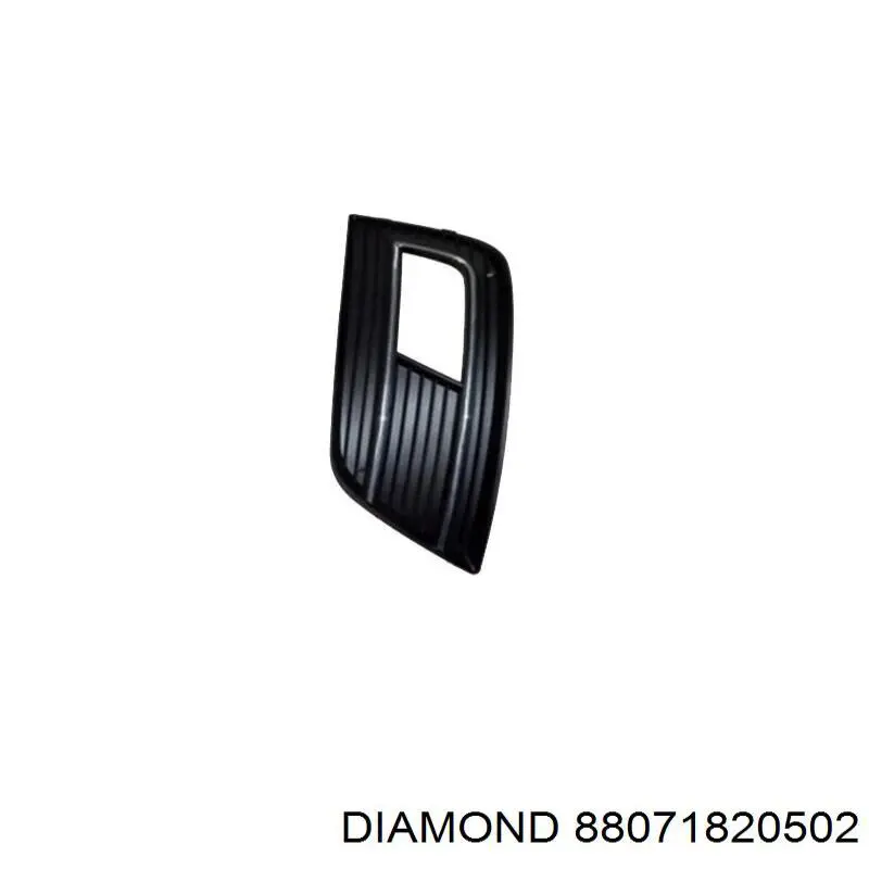 Zaślepka (kratka) lamp przeciwmgielnych zderzaka przedniego prawa Diamond/DPA 88071820502 cena, od 17,41 USD