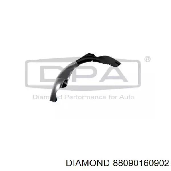 Nadkole błotnika przedniego prawe Diamond/DPA 88090160902 cena, od 20,45 USD