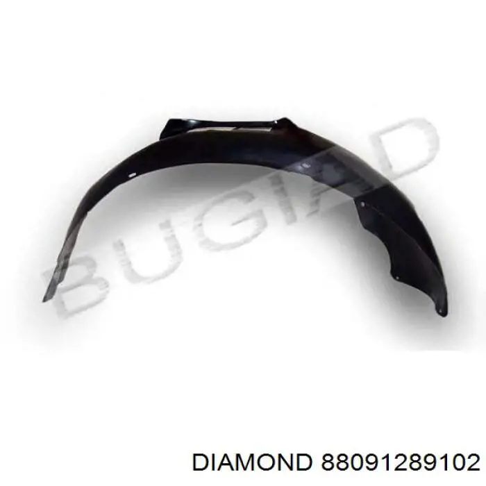 Nadkole błotnika przedniego prawe Diamond/DPA 88091289102 cena, od 29,24 USD