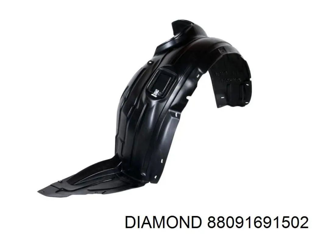 88091691502 Diamond/DPA Nadkole błotnika przedniego prawe