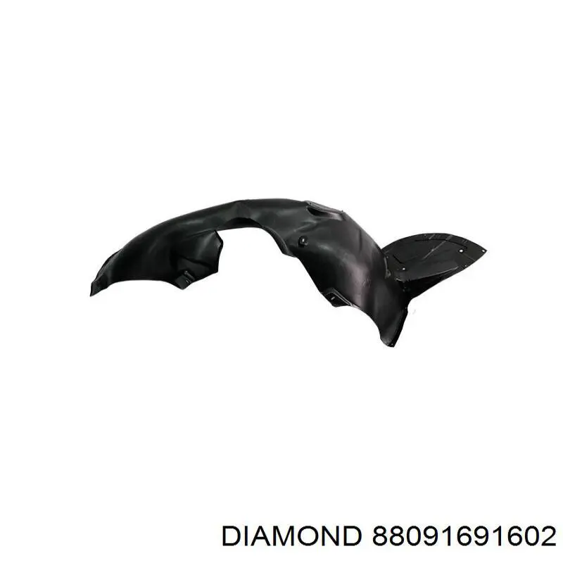 88091691602 Diamond/DPA Nadkole błotnika przedniego lewe