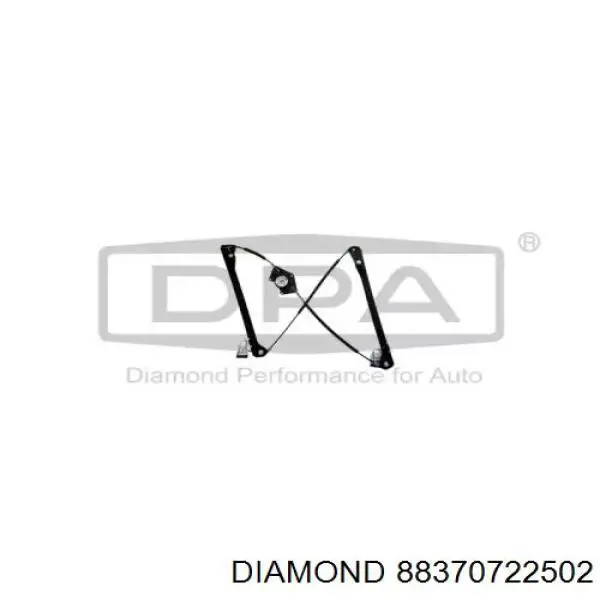88370722502 Diamond/DPA Mechanizm podnoszenia szyby drzwi przednich lewych