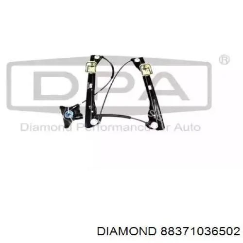 88371036502 Diamond/DPA Mechanizm podnoszenia szyby drzwi przednich prawych