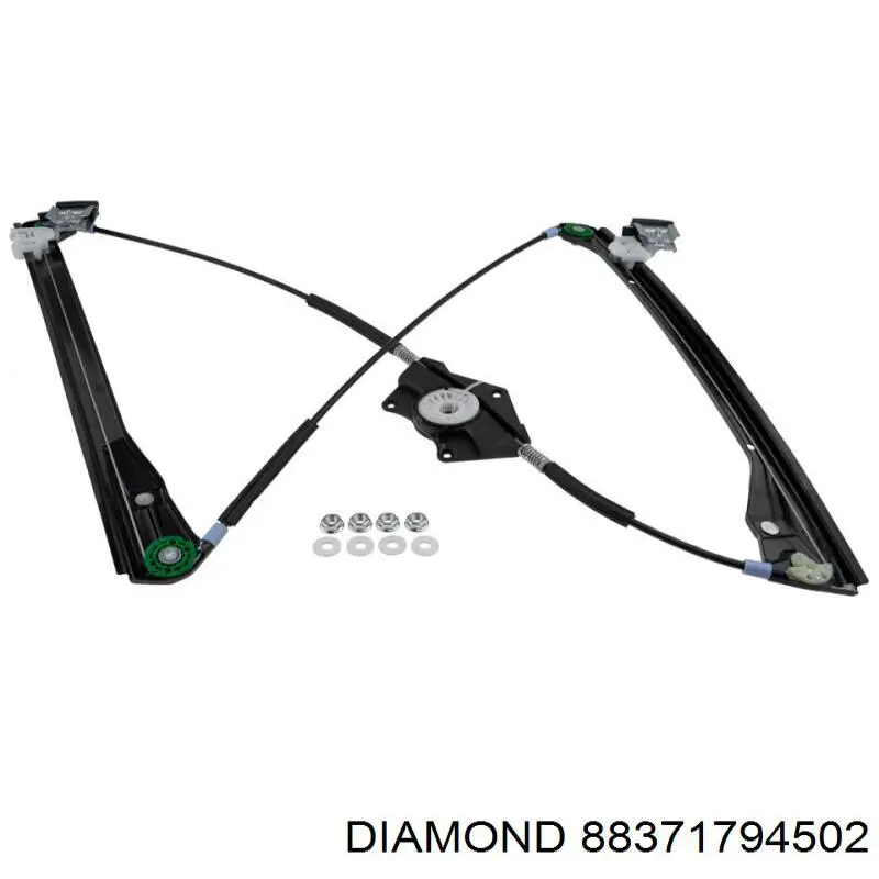 Mechanizm podnoszenia szyby drzwi przednich prawych Diamond/DPA 88371794502 cena, od 31,36 USD