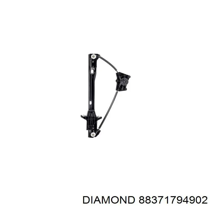 Mechanizm podnoszenia szyby drzwi przednich prawych VAG 2H0837402 cena, od 59,16 USD