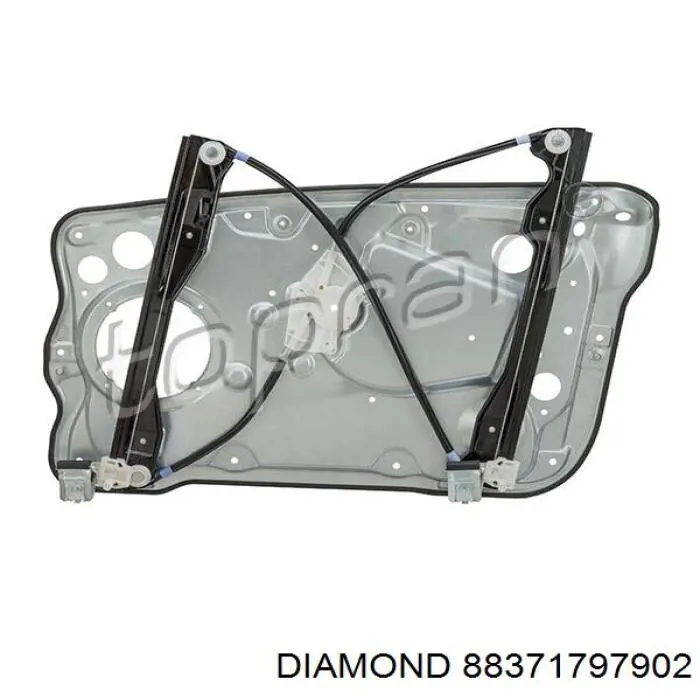 88371797902 Diamond/DPA Mechanizm podnoszenia szyby drzwi przednich lewych