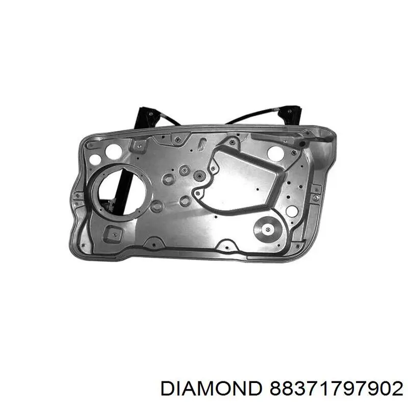 Mechanizm podnoszenia szyby drzwi przednich lewych Diamond/DPA 88371797902 cena, od 30,82 USD