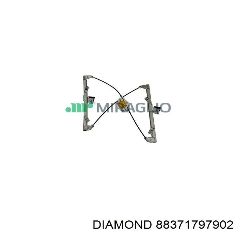 Do koszyka 88371797902 Diamond/DPA Mechanizm podnoszenia szyby drzwi przednich lewych