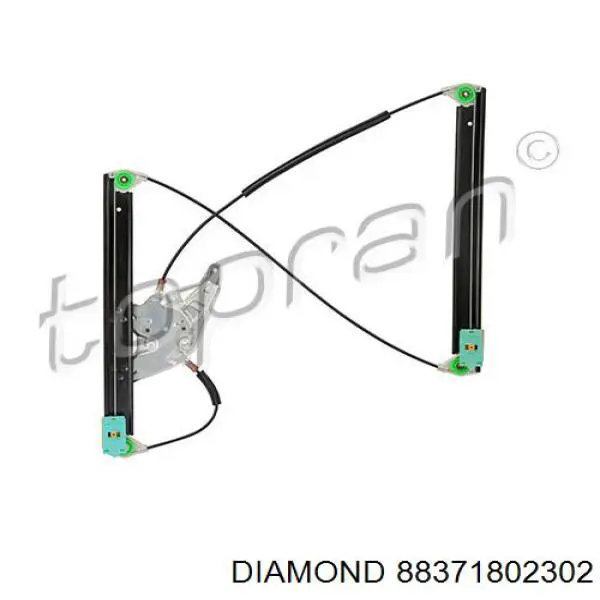 88371802302 Diamond/DPA Mechanizm podnoszenia szyby drzwi przednich lewych