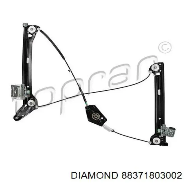 8T0837462C VAG Mechanizm podnoszenia szyby drzwi przednich prawych