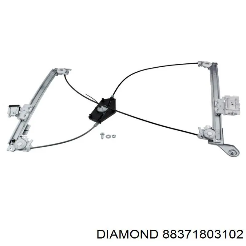 8T0837461C VAG Mechanizm podnoszenia szyby drzwi przednich lewych