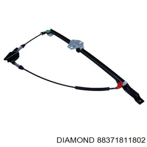 88371811802 Diamond/DPA Mechanizm podnoszenia szyby drzwi przednich lewych