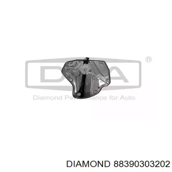 Mechanizm podnoszenia szyby drzwi tylnych lewych Diamond/DPA 88390303202 cena, od 53,06 USD