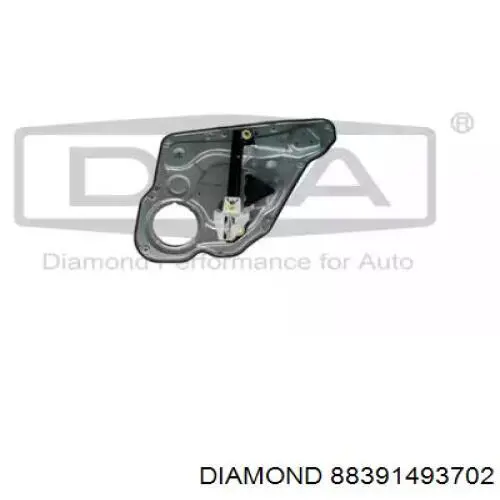 Mechanizm podnoszenia szyby drzwi tylnych lewych VAG 1M0839729F cena, od 83,54 USD