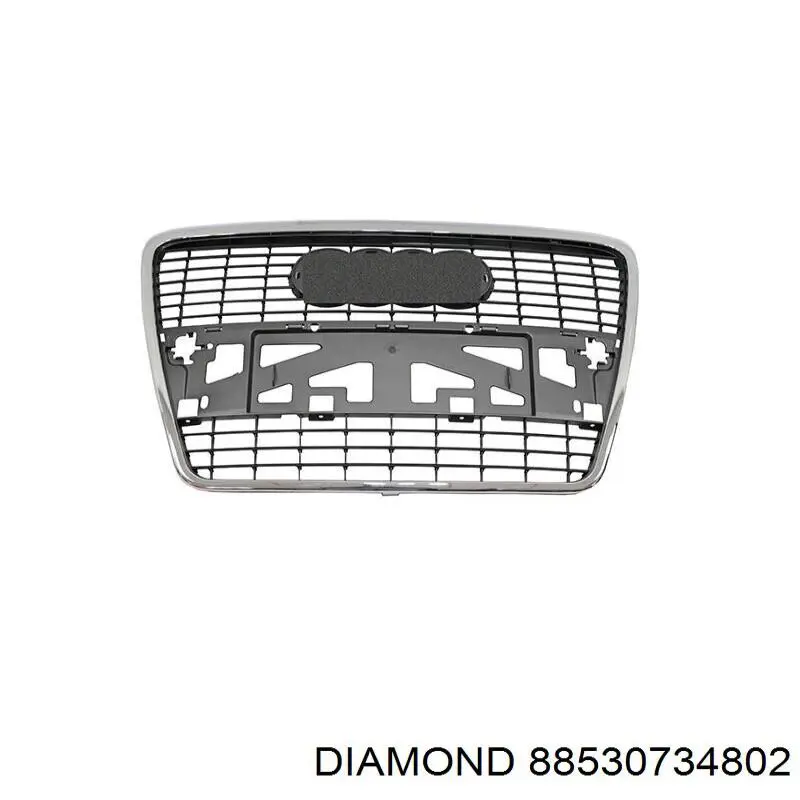 Do koszyka Atrapa chłodnicy Audi A6 C6 4F2