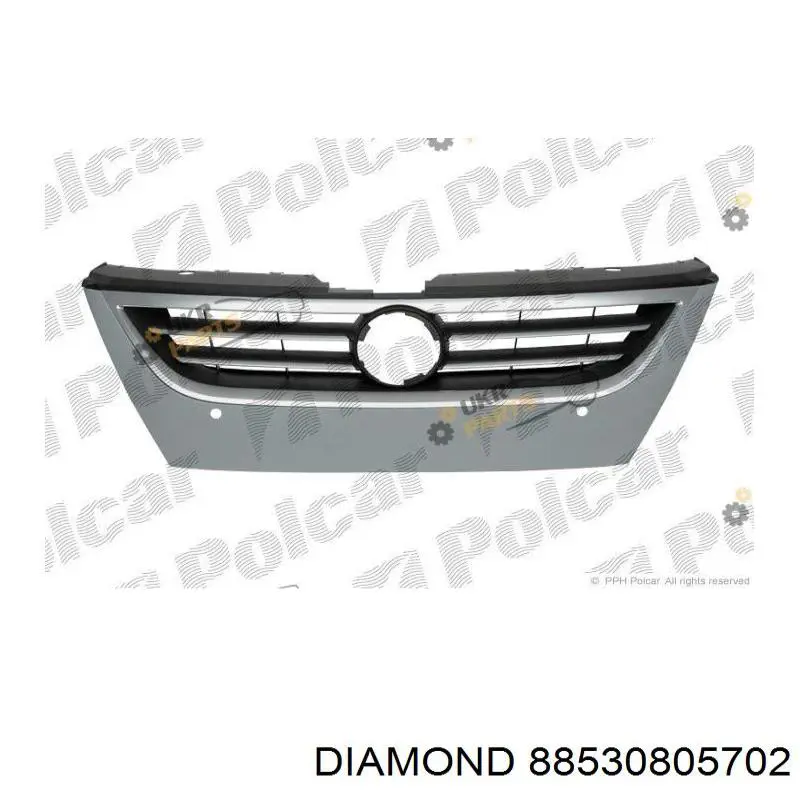 88530805702 Diamond/DPA Atrapa chłodnicy