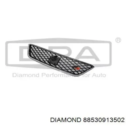 Do koszyka 6J08536519B9 VAG Atrapa chłodnicy