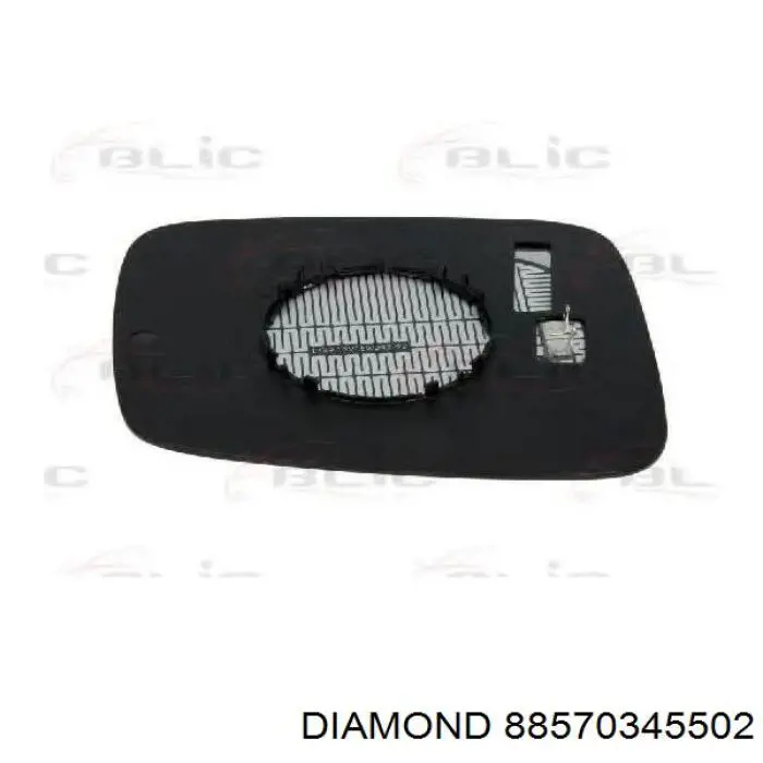 Wkład lusterka wstecznego lewego Diamond/DPA 88570345502 cena, od 14,74 USD