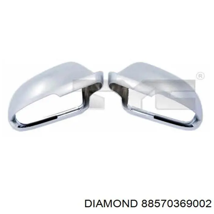 Wkład lusterka wstecznego lewego Diamond/DPA 88570369002 cena, od 12,86 USD