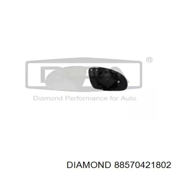88570421802 Diamond/DPA Wkład lusterka wstecznego prawego