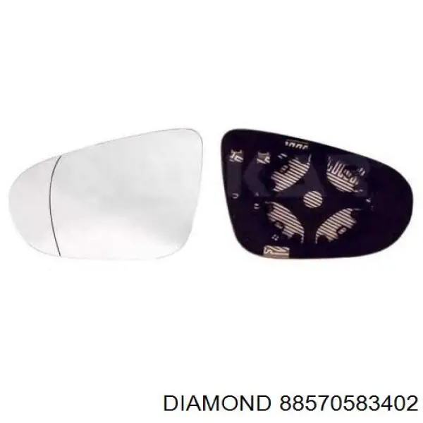 Lusterko wsteczne lewe Diamond/DPA 88570583402 cena, od 101,78 USD