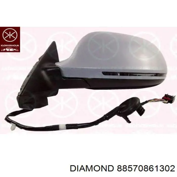 Wkład lusterka wstecznego lewego Diamond/DPA 88570861302 cena, od 18,95 USD