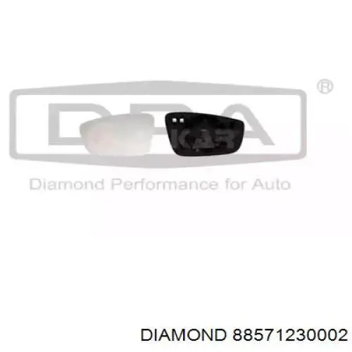 88571230002 Diamond/DPA Wkład lusterka wstecznego lewego
