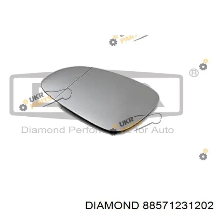 88571231202 Diamond/DPA Wkład lusterka wstecznego lewego
