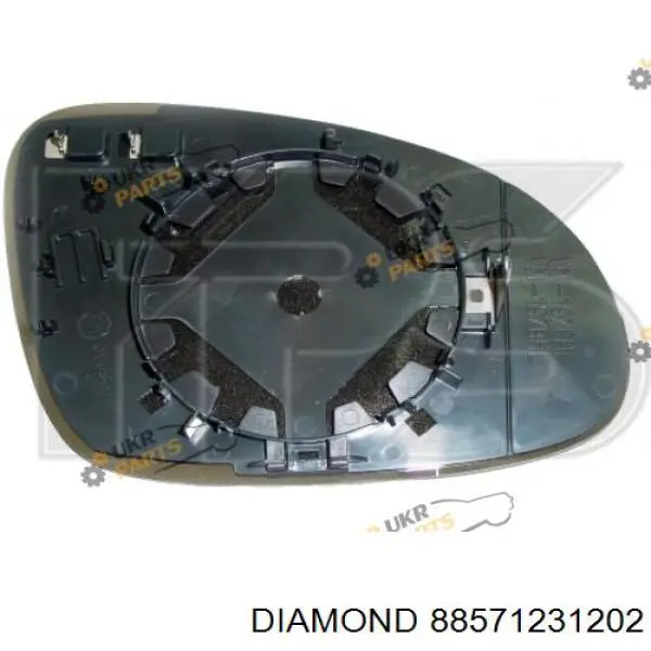 Wkład lusterka wstecznego lewego Diamond/DPA 88571231202 cena, od 15,88 USD